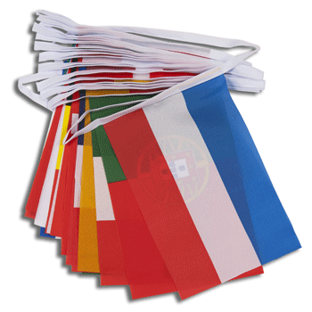 European Nations Bunting - 28 Countires