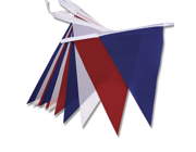Economy Red White and Blue Bunting