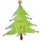 Christmas Bunting - Tree