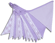 Shades of Lavender Bunting