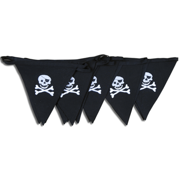 Pirate 'Jolly Roger' Bunting